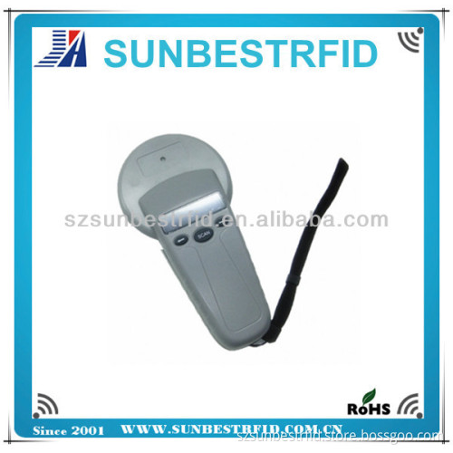 handheld animal RFID Reader with 134.2KHZ/125KHZ